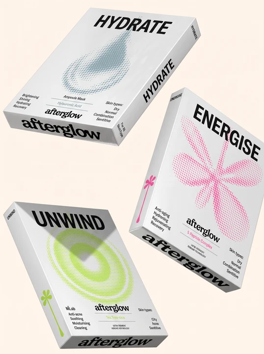 Kai’s original Fresh Afterglow box concepts