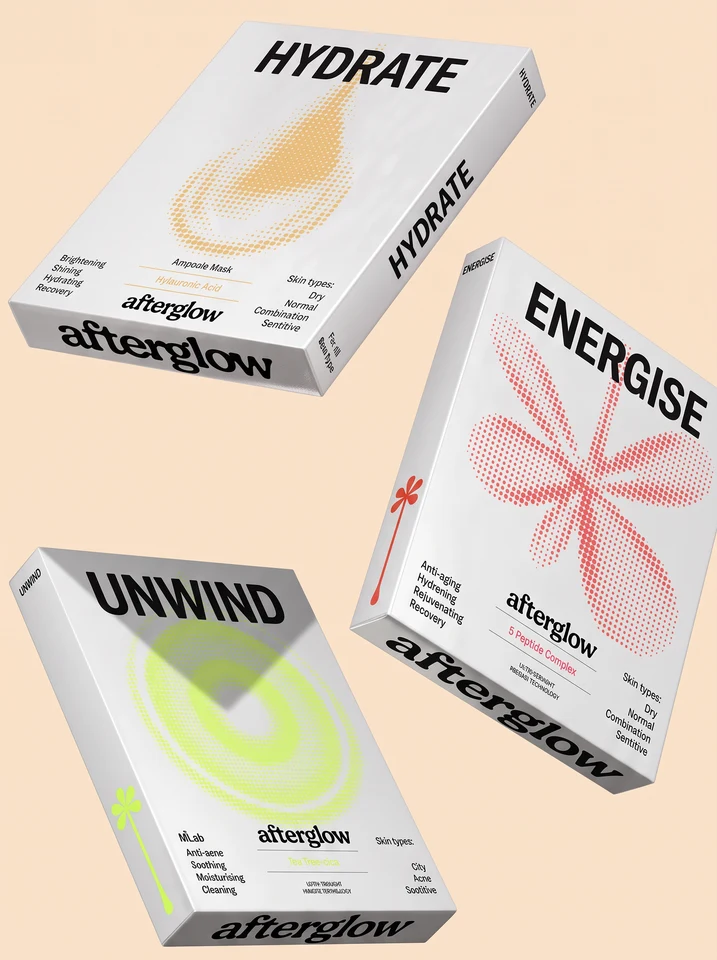 Kai’s original Zingy Afterglow box concepts