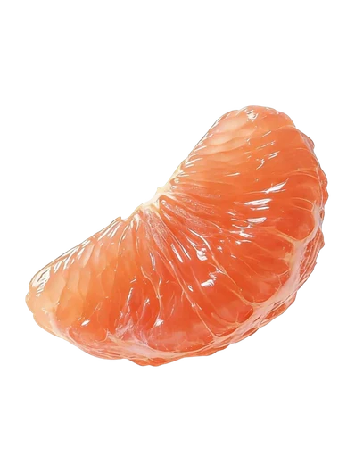 A juicy grapefruit segment from Kai’s Zingy direction